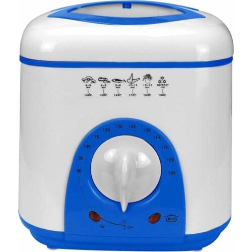 Electric fryer 1L 950W extractable basket non-stick window display