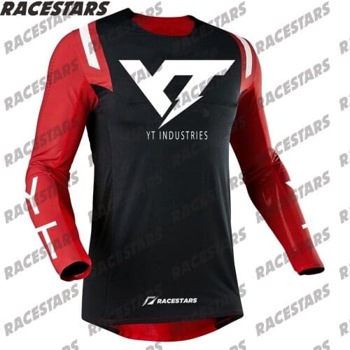 YT 2021 Motorcycle Jersey Downhill Mountain Bike Clothing MTB Jersey Bicycle T-shirt DH Cycling Jersey Offroad Motocross Gear MX