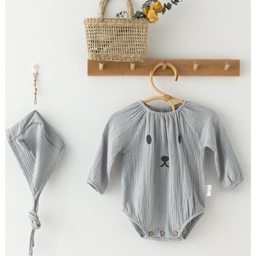 Newborn Baby Girl Romper Autumn Baby Boy Jumpsuit Clothes 100% Cotton Baby Outfit For Girl Fashion Baby Costume Clothes