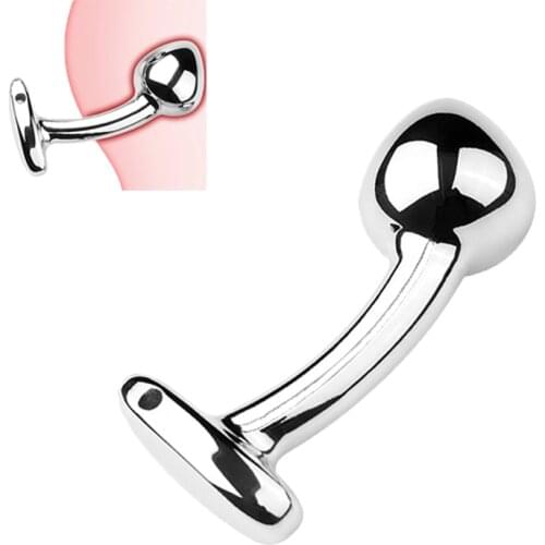 Metal Prostate Massage small large anal beads butt plug Anus Stimulator Sex Toy for Men Women Gay underwear Erotic unisex