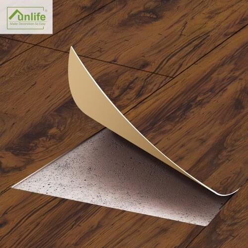 Wood Covering Wallpaper Roll Floor Stickers Tile Anti-Slip Self-Adhesive Waterproof Wall Sticker Bathroom Kitchen Home Decor