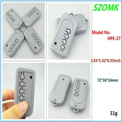 10 pcs, plastic abs enclosure 72*36*14mm plastic enclosure for controller electronics box, small plastic control enclosure