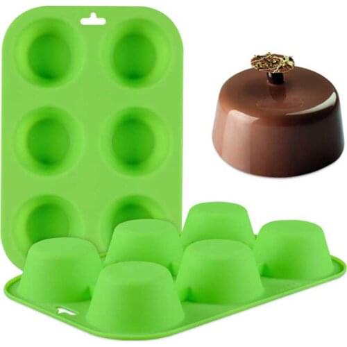 Silicone Cake Mold Non-stick Muffin Cup Cake Pan Mousse Mold Making Brownie Cake Tools