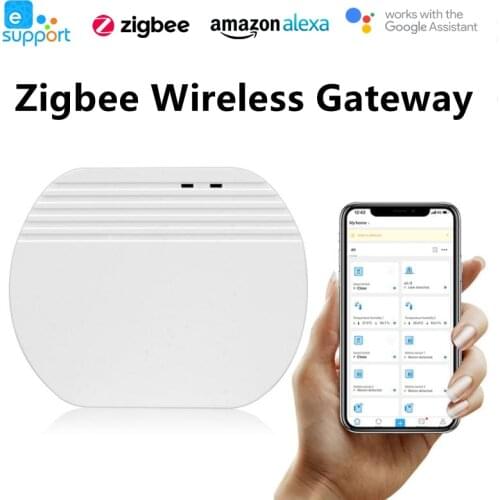 Ewelink Smart Mini Zigbee Wifi Gateway Wireless Automatic Smart Home Bridge Device Remote Control Hub Alexa Google Home Voice