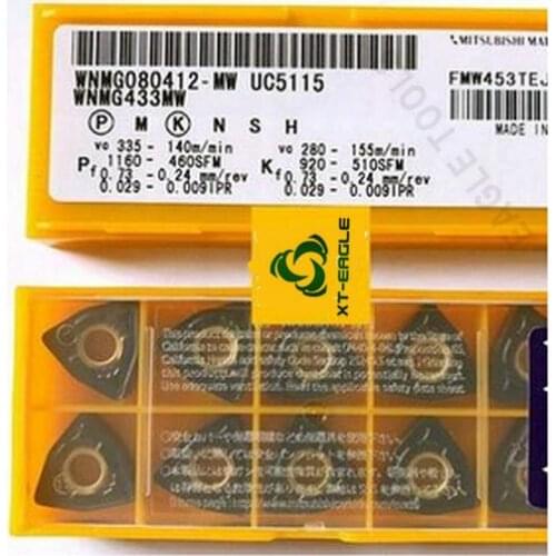 WNMG080408-MW UC5115 Free shipping! 100% Original brand CNC blade