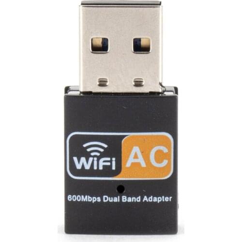 Wireless USB WiFi Adapter 600Mbps wi fi Dongle PC Network Card Dual Band wifi 5 Ghz Adapter Lan USB Ethernet Receiver