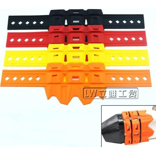 Caken Off-road Exhaust Pipe Protection Glue Anti-drop Ring Muffler Anti-hot Ring Universal Type