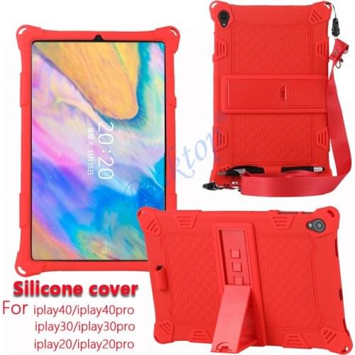Kids Safe Shockproof Silicone Cover For Alldocube Iplay40 Tablet With Bracket Function Silicone Case For Iplay30pro/Iplay30