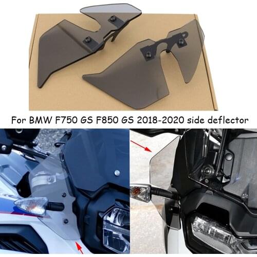 For BMW f750 gs F850 GS f 850 gs Motorcycle PC material upper deflector side deflector windshield 2018-2020 F750 GS Windshield