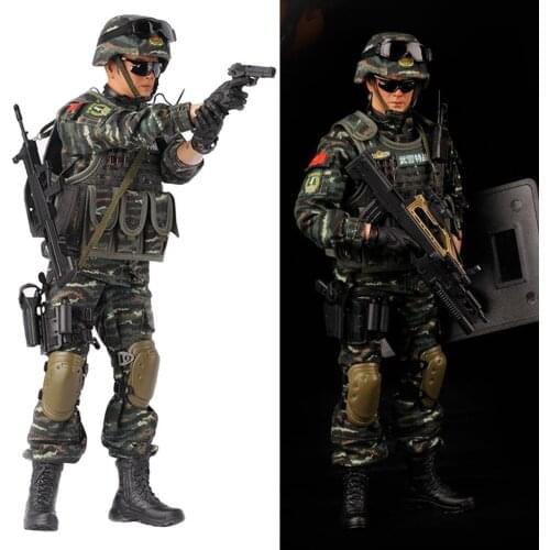 12" Army Male Model 1/6 Peace Mission Uniform Soldier Action Figure