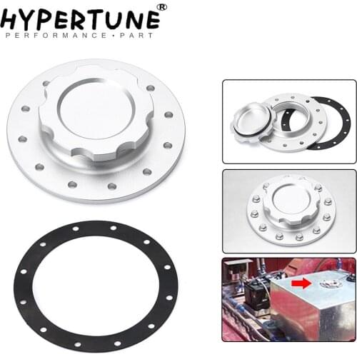 Hypertune - Billet Aluminum Fuel Cell / Surge Tank Cap with 12 bolting holes with 3'' I.D.Opening For RI fuel cells SLFCC-01SL