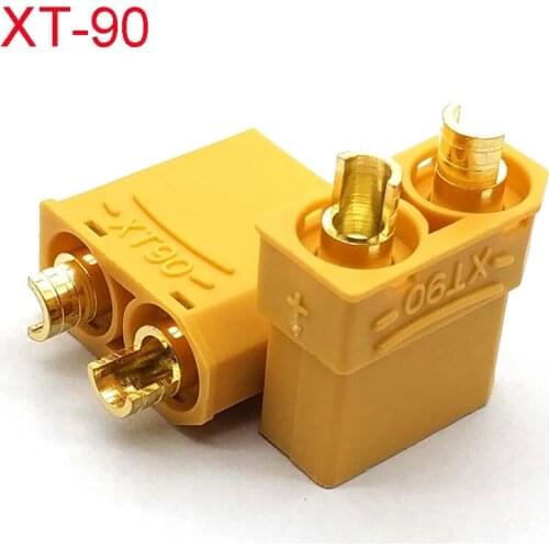 XT90 Yellow Battery Connector Set 4.5mm Male Female Gold Plated Banana Plug
