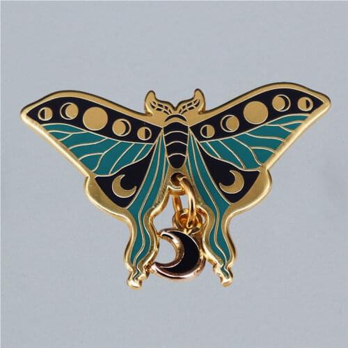 Good Looking Butterfly Brooch Originality Lapel Badge Denim Jacket Backpack Pin Decoration Children Fashion Jewelry Gifts