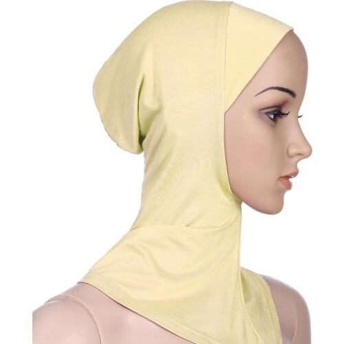 Fashion muslim scarf women Malaysia Muslim headscarf in solid colour muslim head scarf Plain Hijabs Inner Hijabs