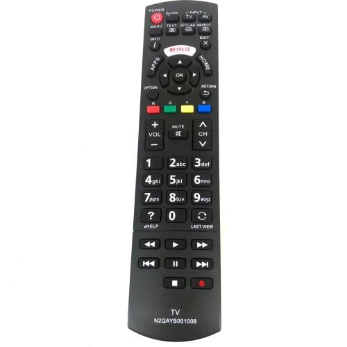 New Replacement N2QAYB001008 For Panasonic HD LED TV Netflix remote control Fernbedienung