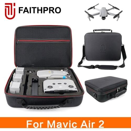Shoulder bag for DJI Mavic AIR 2 Storage Protective Case Protector Waterproof Portable suitcase Multi-purpose Carrying Bag