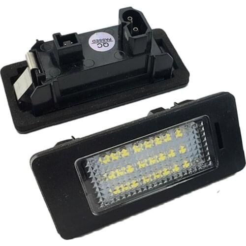 Car License plate Light White 18 SMD For BMW E39 E81 E82 E90 E91 E92 E88 X5 X6