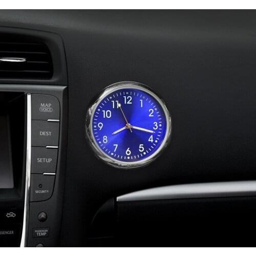 Luminous Car Quartz Time Clock Ornaments for Volvo XC60 XC90 Toyota Renault Opel astra Nissan qashqai Peugeot 307 308