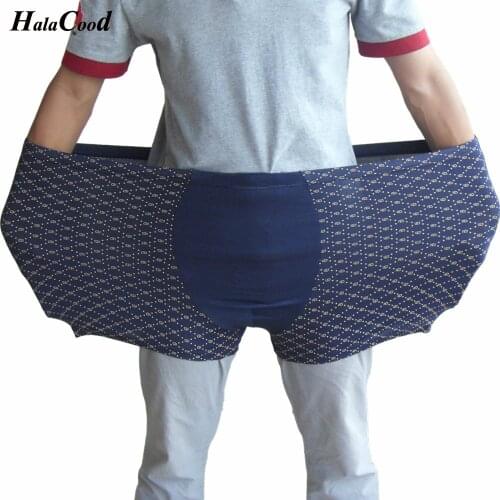 4Pcs/lot new man panties fashion sexy mens boxer shorts male panties plus size Mr underpant fat plus Large size man underwears