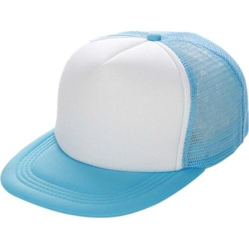 Women Mens Baseball Cap Mesh Breathable Hat Blank Visor Adjustable Solid Caps Unisex Washable Rap Hip Hop Hats Outdoor Cap 2021