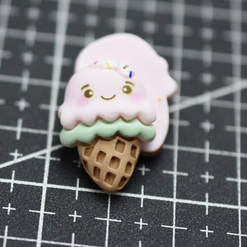 1pcs/lot resin flat back Simulation light pink ice 20mm Cabochons Scrapbooking Hair Bow Center DIY home decration