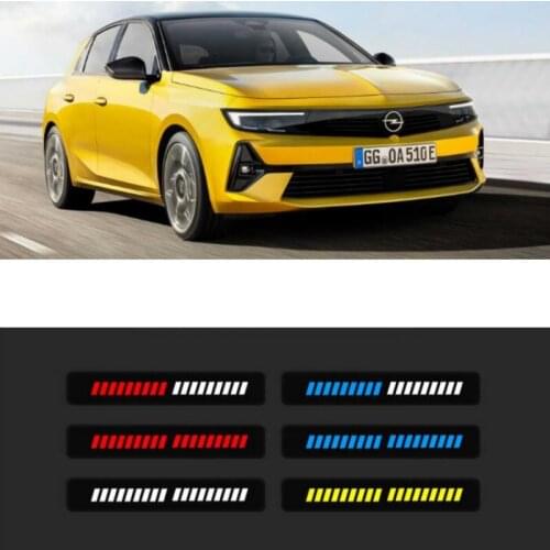 2pc Car Front Grille Decorative Lamp For Mitsubishi Nissan Opel Peugeot Porsche Renault Saab Seat Skoda Smart Ssangyong Subaru