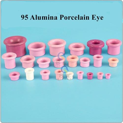 95 Alumina Wear-Resistant Porcelain Eye Ceramic Stranding Machine Stranding Copper Textile Ceramic Beads Porcelain Beads
