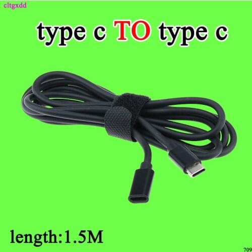 Cltgxdd USB C to USB Adapter Type C Cable USB C Male to USB Type C Female Cable Adapter USB-C Converters