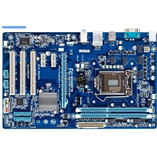 Free shipping original motherboard for Gigabyte GA-H61M-D2-B3 H61M-D2-B3 DDR3 LGA 1155 Desktop Boards