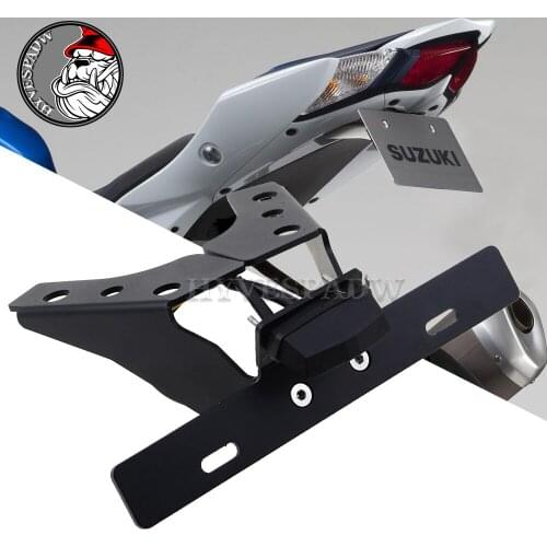 Fender Eliminator License Plate Holder for SUZUKI GSX-R GSXR 1000 2009-2016 15 13 11 Motorcycle Tail Tidy Bracket LED GSXR1000