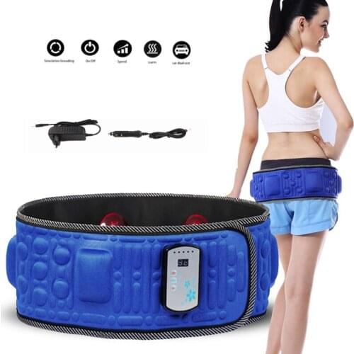 Electric Slimming Belt Lose Weight Fitness Massage X5 Times Sway Vibration Abdominal Abdomen Muscle Waist Trainer Stimulator
