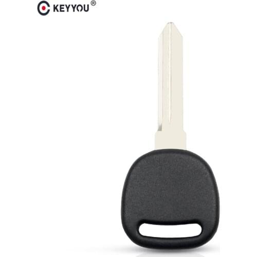 KEYYOU 20pcs Uncut Transponder Ignition Key Case Blank For Chevrolet Cobalt Corvette Without Chip For Chevrolet Key