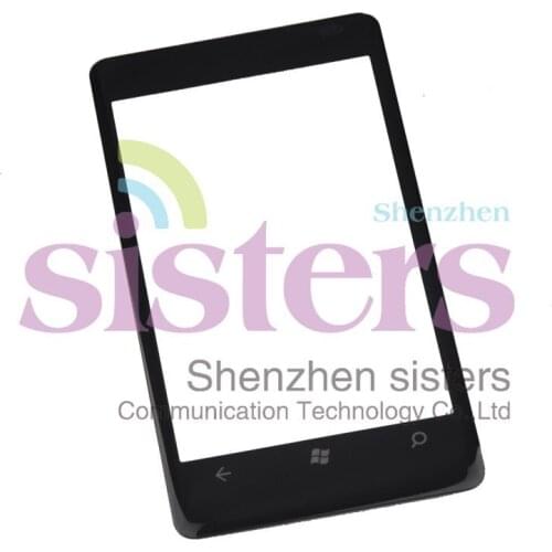 New Black Glass Lens Replacement for Nokia Lumia 800, Free Shipping