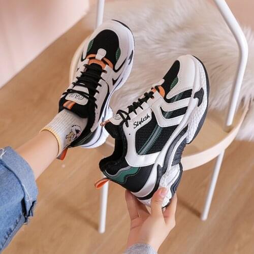 2021 New Spring and Autumn New High-end Womens Shoes Thick-soled Sponge Cake Womens Shoes Slim Casual Sports Shoes Women