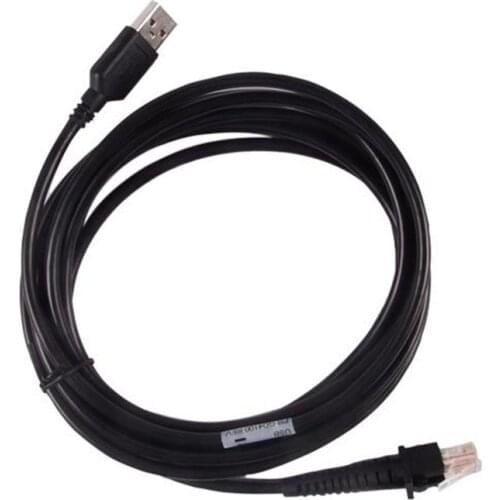 3pcs/1lot3M Straight USB Cable for Datalogic D100 GD4130 QD2130 Compatible Barcode Scanner