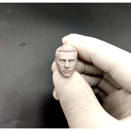Blank 1/12 Scale Mission Impossible Tom Cruise Head Sculpt Unpainted Fit 6" ML B Style
