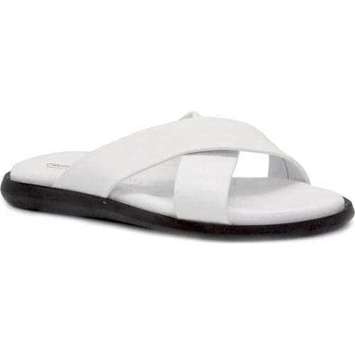 Gedikpaşalı FRK 9Y 6054 WHITE Male Shoes Slippers-Sandals