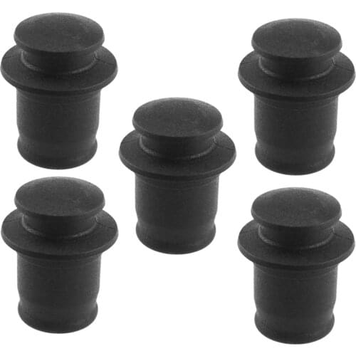 Pack Of 5 12V Car Lighter Socket Plug Dust Cover Cap Waterproof