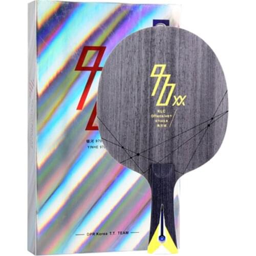 YINHE 970XX -K (970XX-K, 5+2 KLC, Used by DPR Korea Team) Kevlar Carbon Table Tennis Blade Ping Pong Bat Paddle Paddle