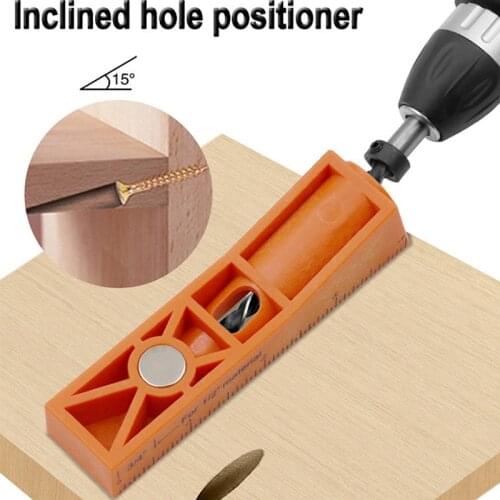 10mm Hole Drilling Guide Locator Drilling Woodworking Hole Opener hole punch positioner drill for DIY woodworking tools