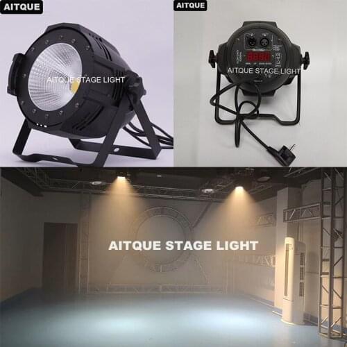 6pcs/CASE Indoor 200W 6In1 Led Big COB Par Light 64 Barn Door 200W RGBWA UV COB Par Can light