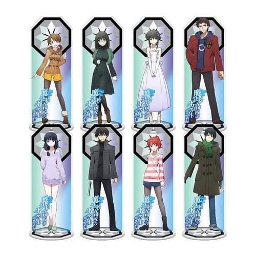 The irregular at magic high school Shiba Miyuki Shiba Tatsuya Acrylic Figure Stand Display Model Plate Desk Decor Toy Gift Anime