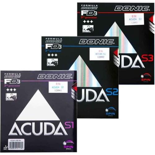 Donic ACUDA S1 S2 S3 ACUDA S1 Turbo table tennis rubber table tennis rackets racquet sport