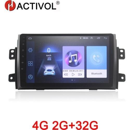 HACTIVOL 2G+32G Android9.1 Car Radio for Suzuki SX4 2011-2016 for Fiat sedici 2006-2010 car dvd player gps navi car accessory 4G