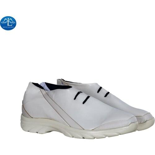 ManLuYunXiao Moon Knight Cosplay Shoes Men Marc Spector Faux Leather Boots White Halloween