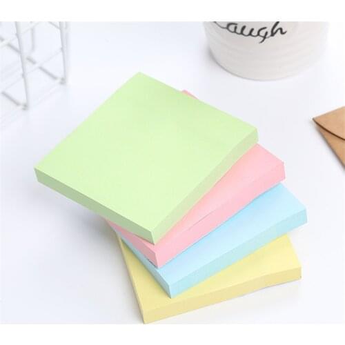 Cute Kawaii Tabs Sticky Notes Memo Pad Stationery Memo Pads Sheets Notepad Stationary Office Decoration Note Pad