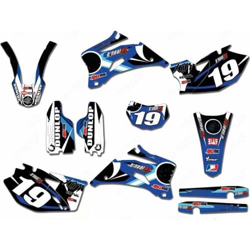 Motocross Team Graphics DECALS Stickers Kits For Yamaha WR450F WRF450 2007-2011 WR250F WRF250 2007 2008 2009 2010-2012 2013 2014