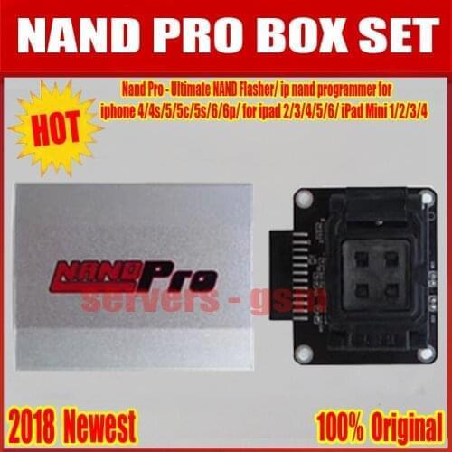 Newest 100% Original NAND PRO BOX Nand Pro - Ultimate NAND Flasher/ ip nand programmer