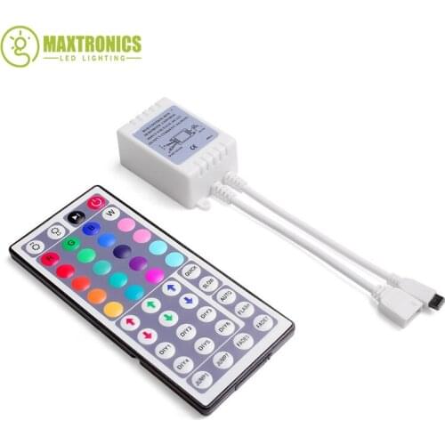 Led Controller 44 Keys LED IR RGB Controler LED Lights Controller IR Remote Dimmer DC12V 6A For RGB SMD 3528 5050 LED Strip