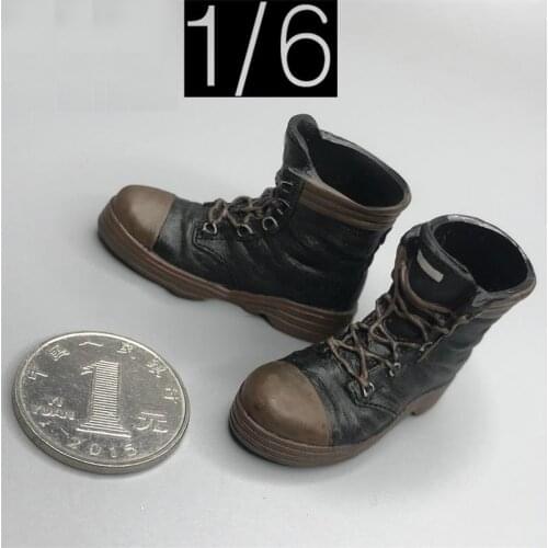 In Stock For Sale 1/6th Combat War Hollow Shoes Boots Model For Usual 12inch Doll Soldier Collection